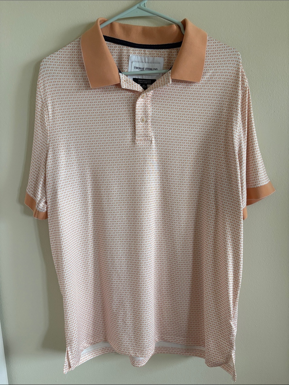 Thomas Sterling Performance 4-Way Stretch Golf Polo Shirt